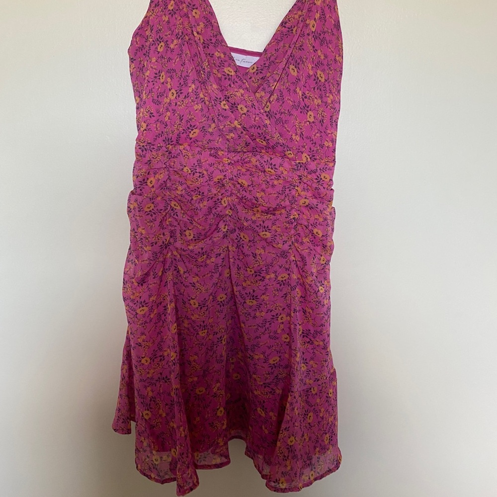 👄VINTAGE FLOWY FLORAL DRESS👄